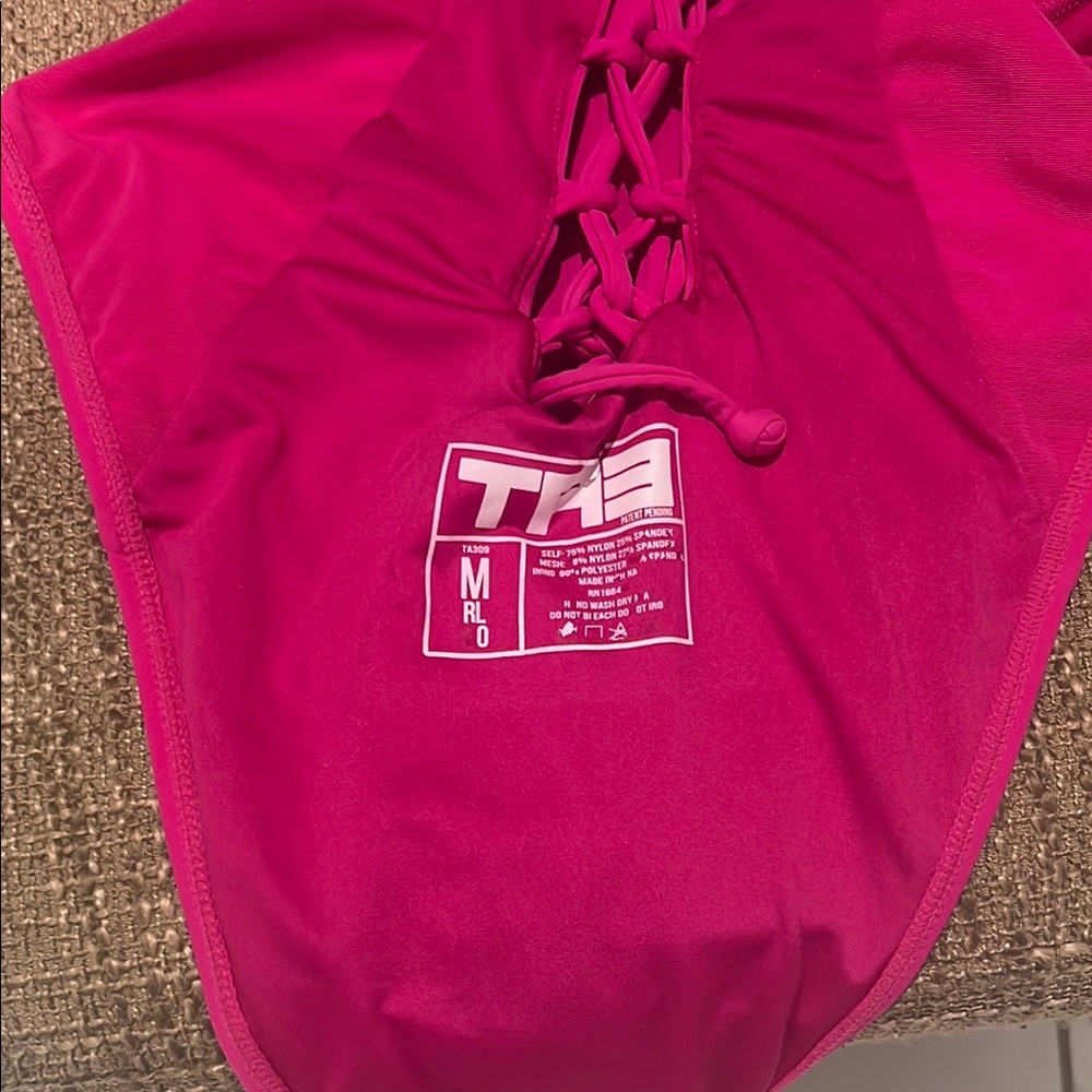 Plungey  -Vibrant Pink One-Piece Swimsuit